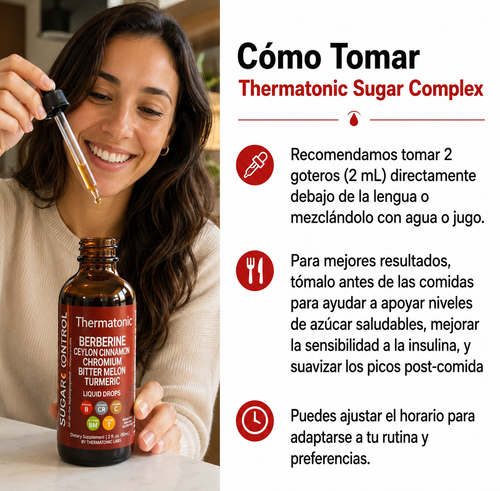 Thermatonic™ | Baja y Equilibra tu Azúcar en la Sangre Naturalmente