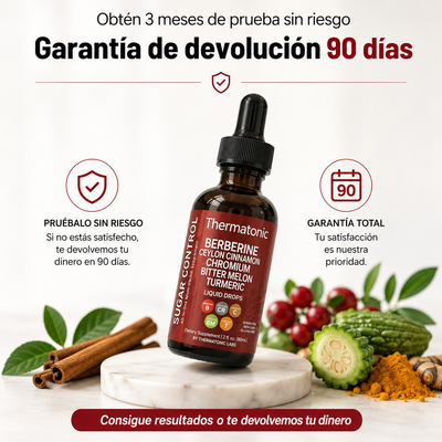 Thermatonic™ | Baja y Equilibra tu Azúcar en la Sangre Naturalmente